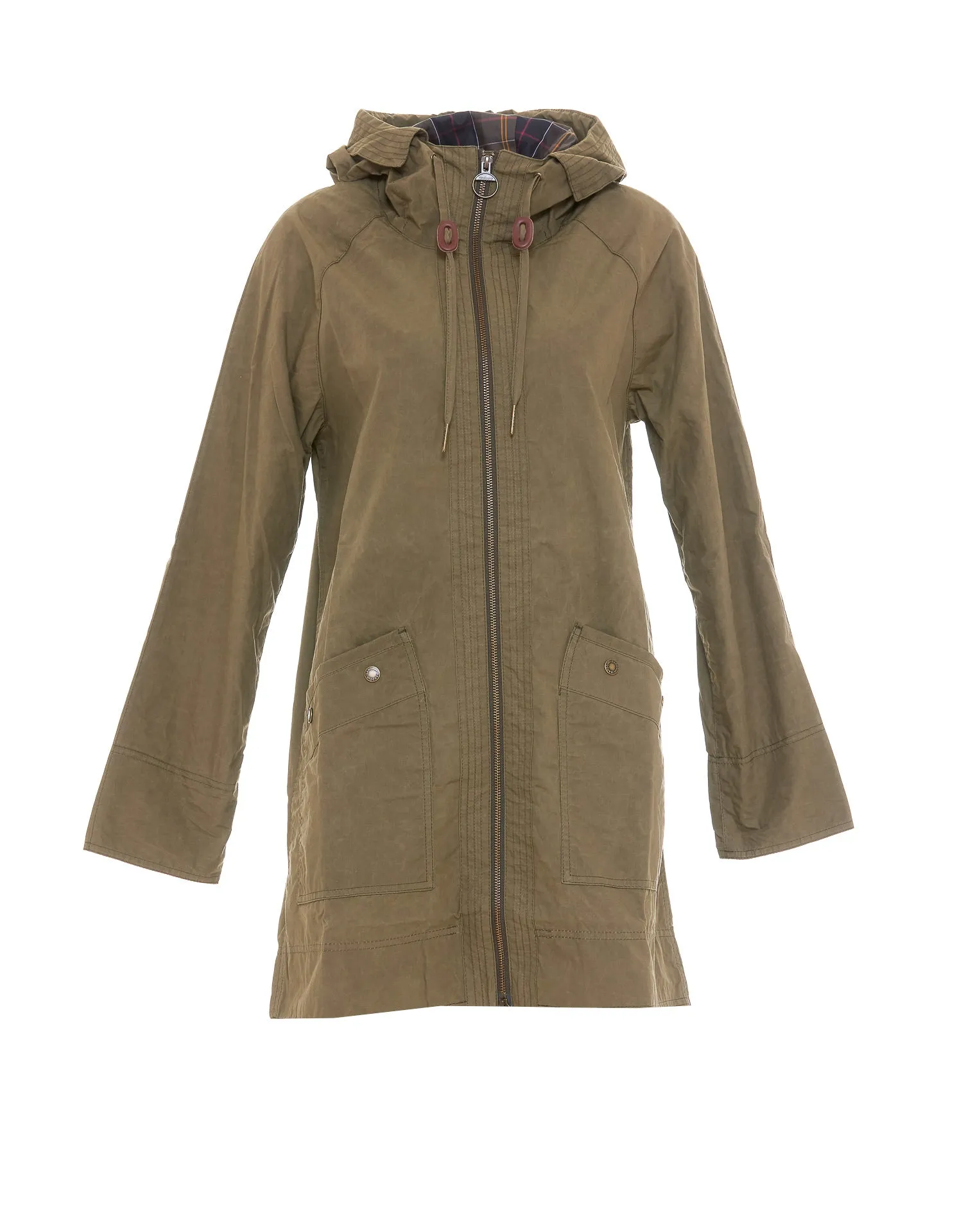 Barbour Zip-Up Hooded Long-Sleeved Jacket