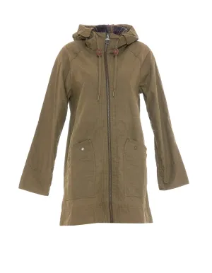 Barbour Zip-Up Hooded Long-Sleeved Jacket