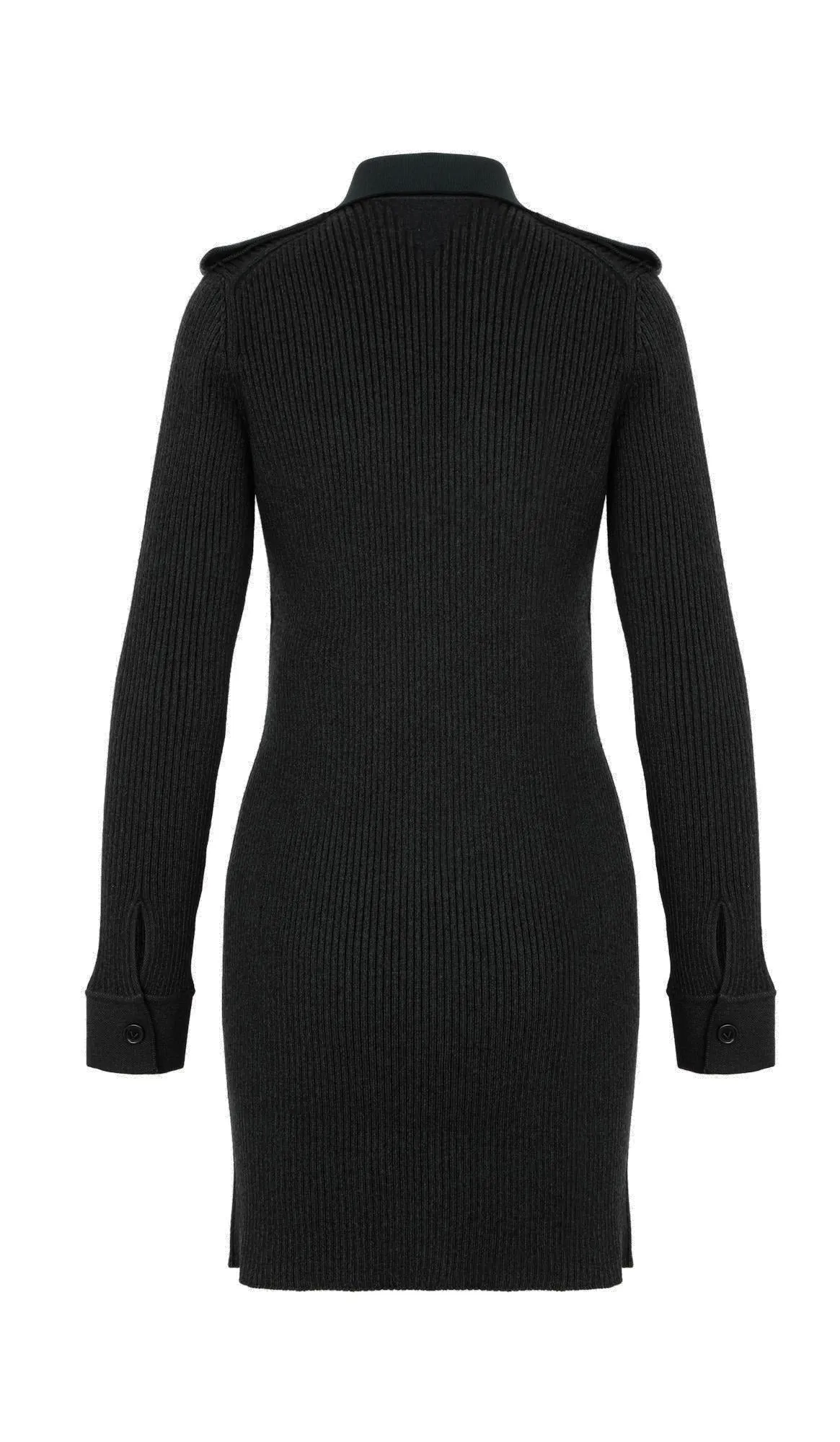 Bottega Veneta Rib-Knitted Mini Dress