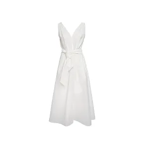 Brunello Cucinelli Belted Sleeveless Maxi Dress
