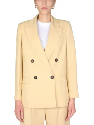Brunello Cucinelli Double-Breasted Long-Sleeved Jacket
