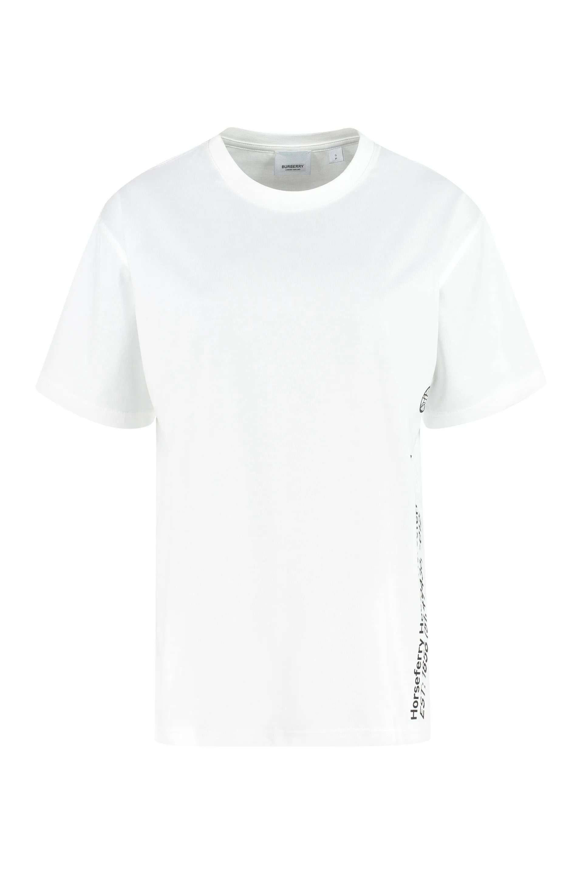 Burberry Coordinates Print Oversized T-Shirt