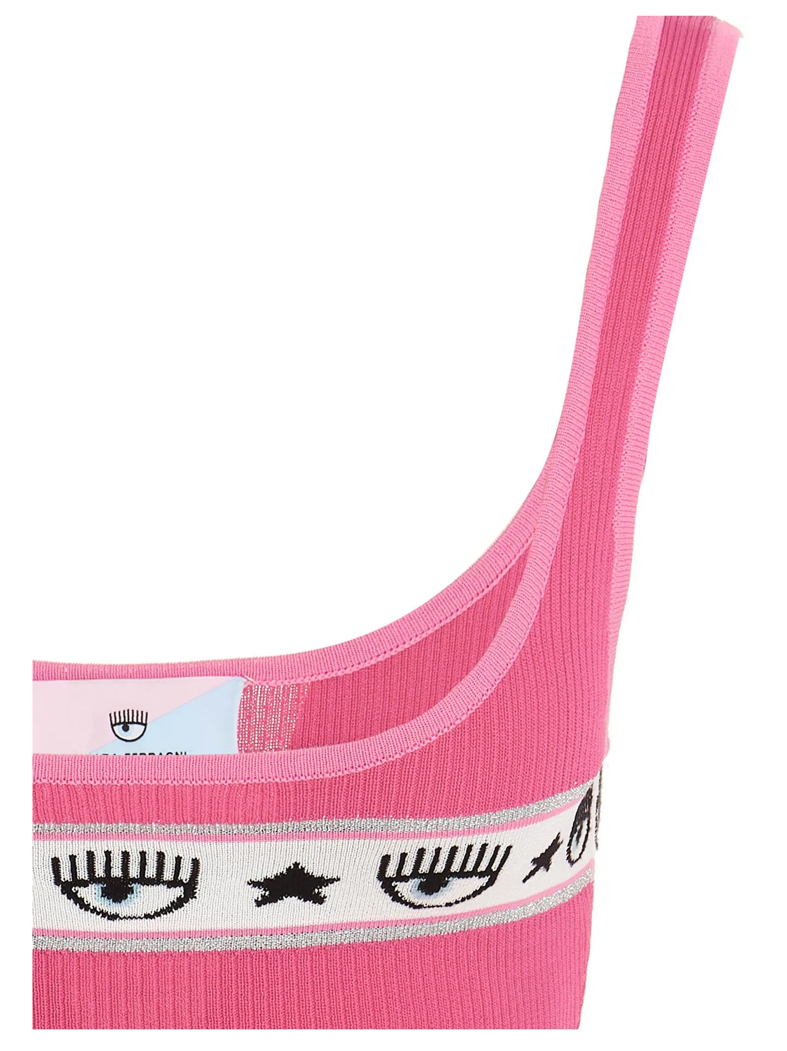 Chiara Ferragni Logo Band Strapped Dress