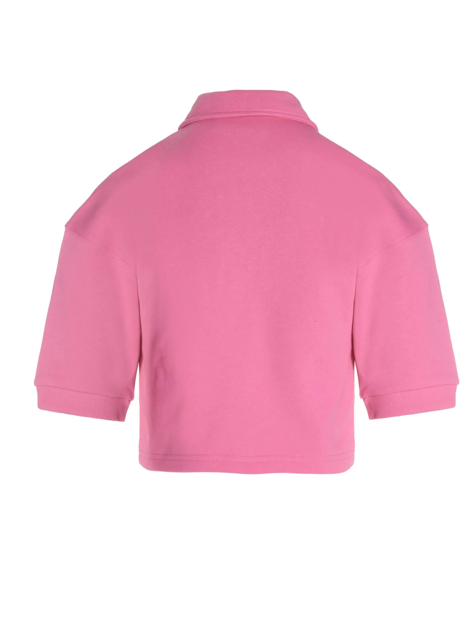 Chiara Ferragni Logo Embroidered Cropped Top