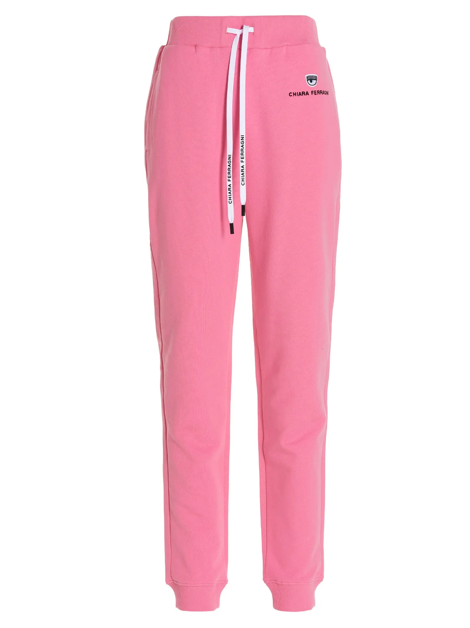 Chiara Ferragni Logo Embroidered Drawstring Joggers
