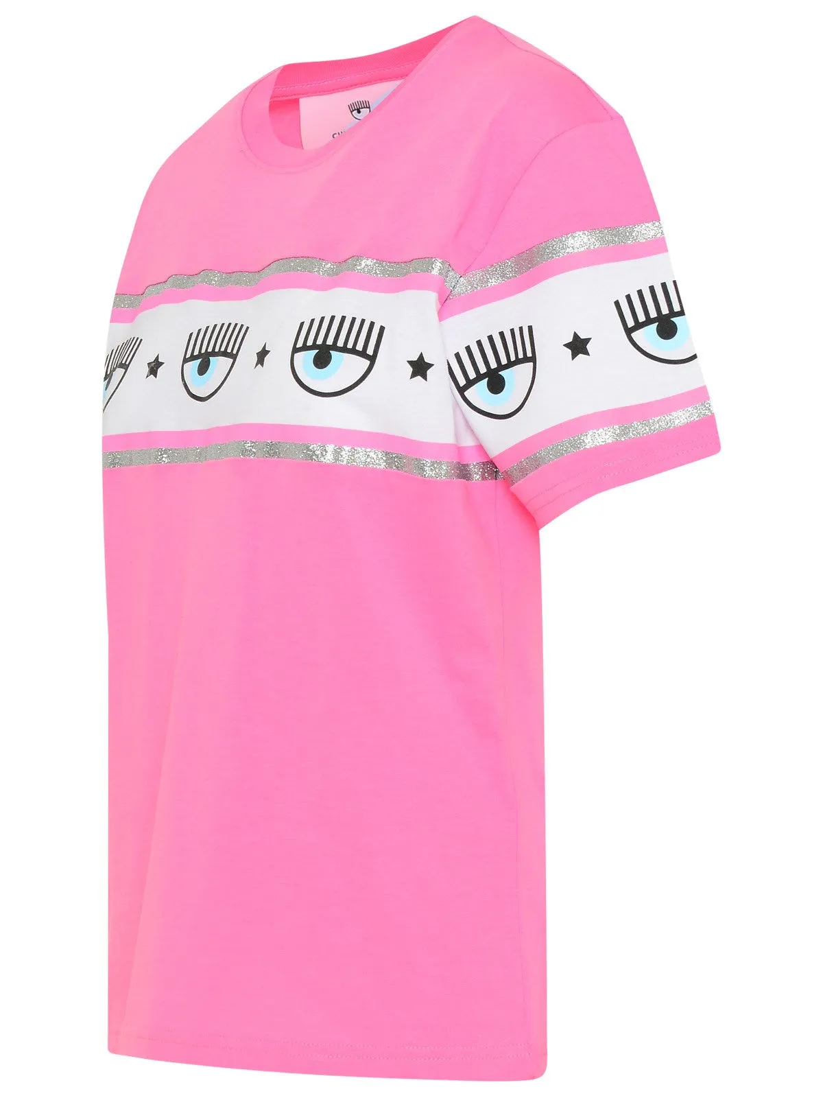 Chiara Ferragni Logo Printed Crewneck T-Shirt