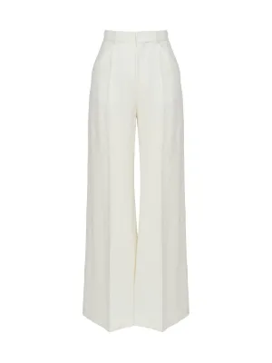 Chlo High Waist Wide-Leg Corduroy Pants