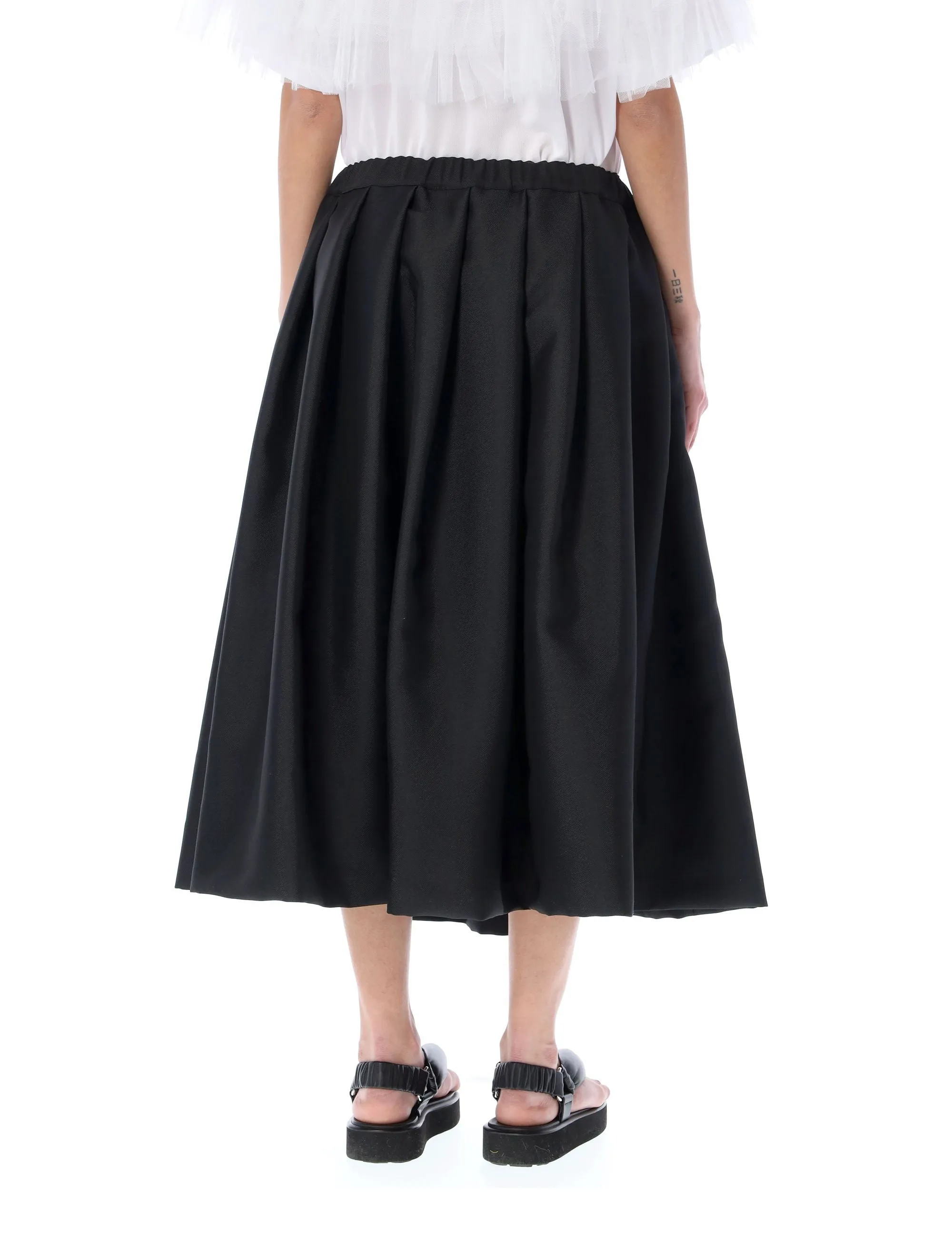 Comme des Garons High Waist Midi Skirt