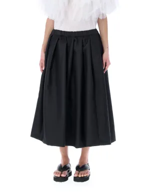 Comme des Garons High Waist Midi Skirt