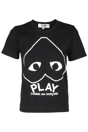 Comme des Garons Play Crewneck T-Shirt