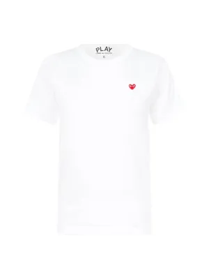 Comme des Garons Play Heart Appliqu T-Shirt