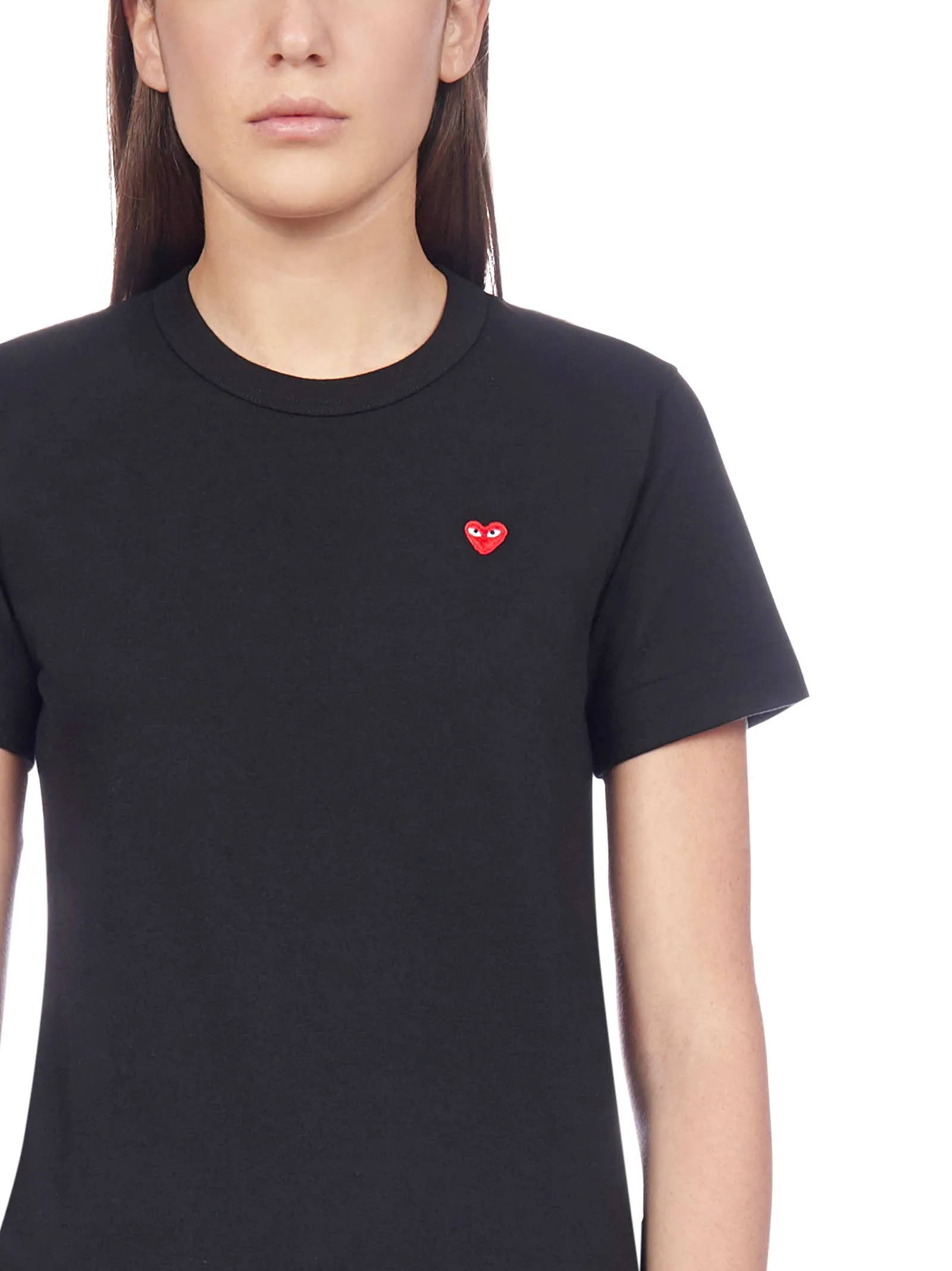 Comme des Garons Play Heart Appliqu T-Shirt