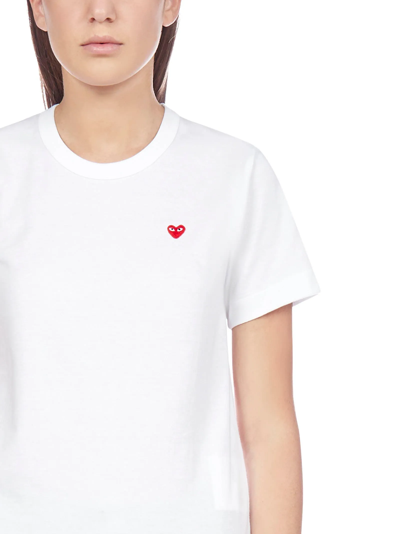 Comme des Garons Play Heart Appliqu T-Shirt