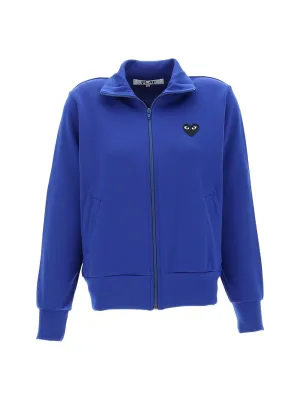Comme des Garons Play Logo Embroidered Track Jacket