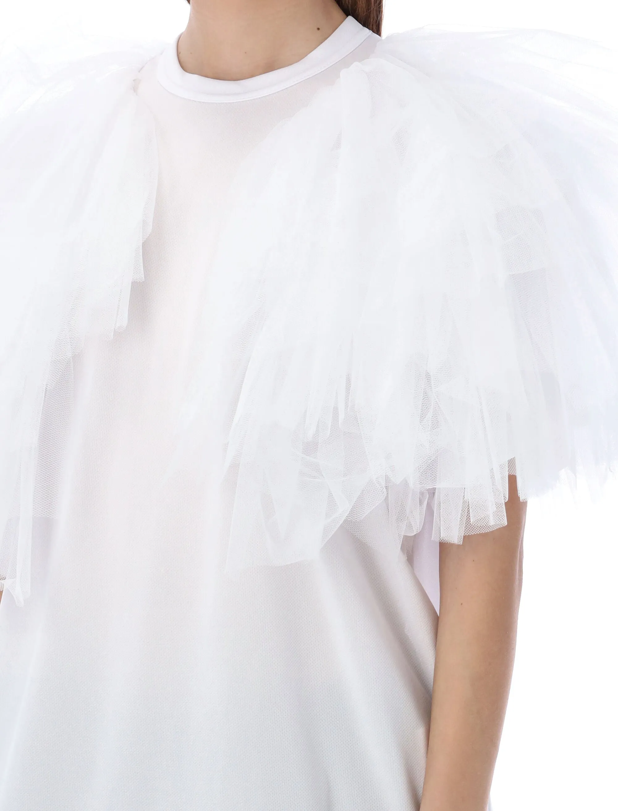 Comme des Garons Tulle Short-Sleeved T-Shirt