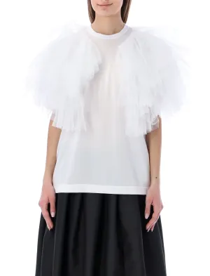 Comme des Garons Tulle Short-Sleeved T-Shirt