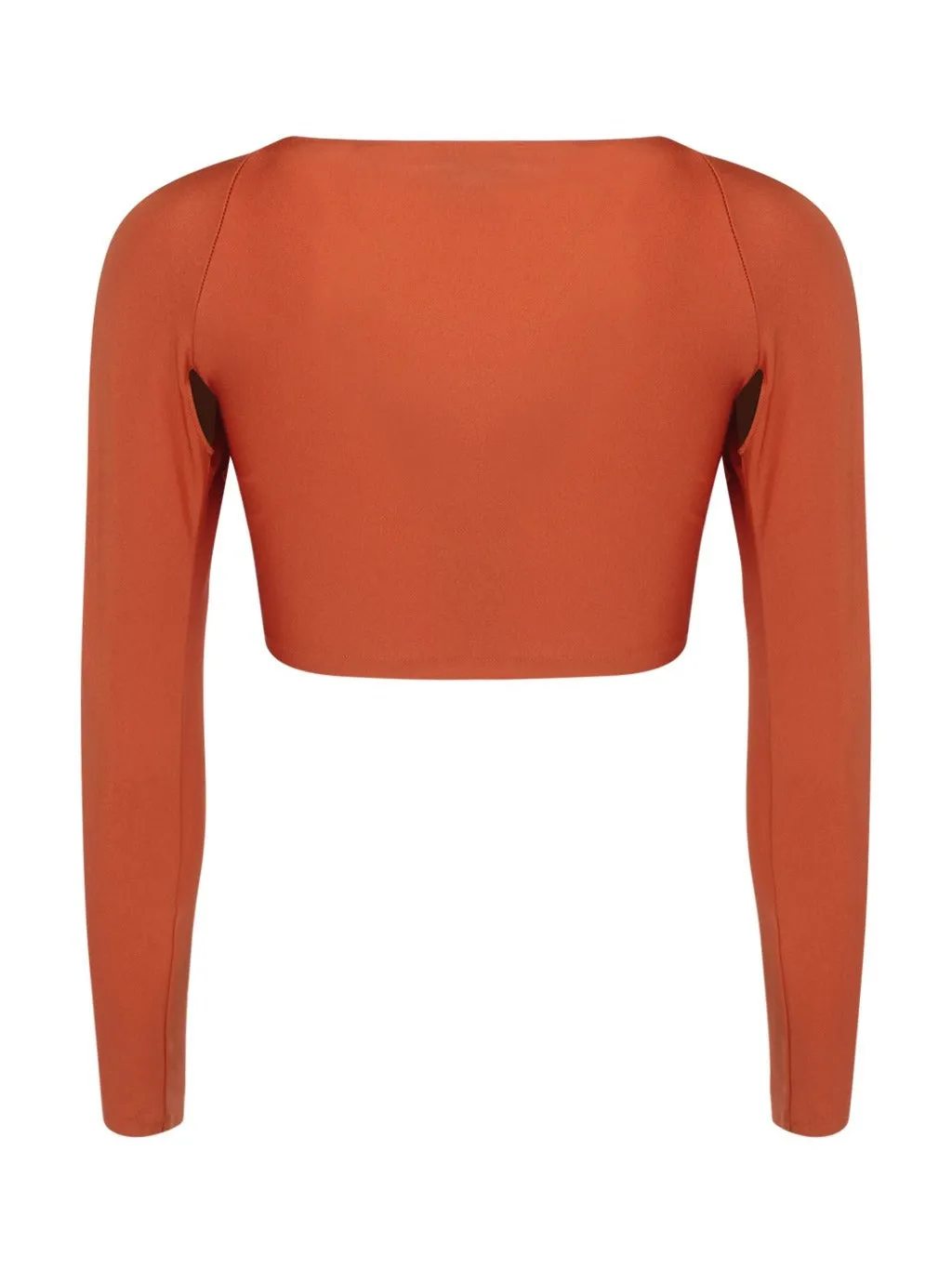 Coperni Long Sleeved Criss-Cross Top