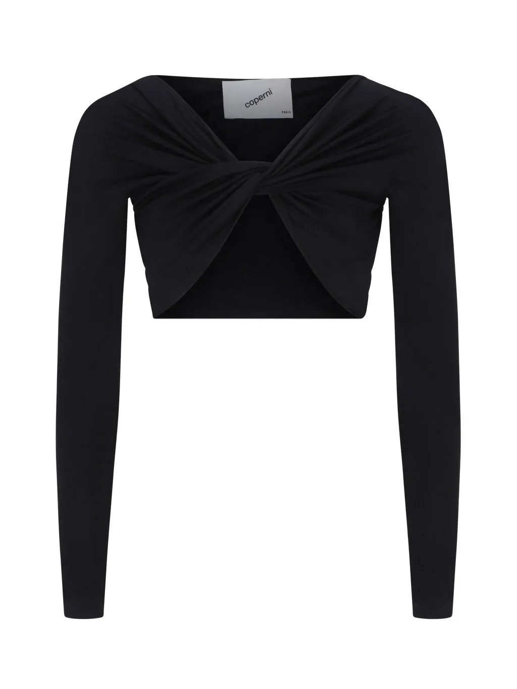Coperni Long Sleeved Criss-Cross Top