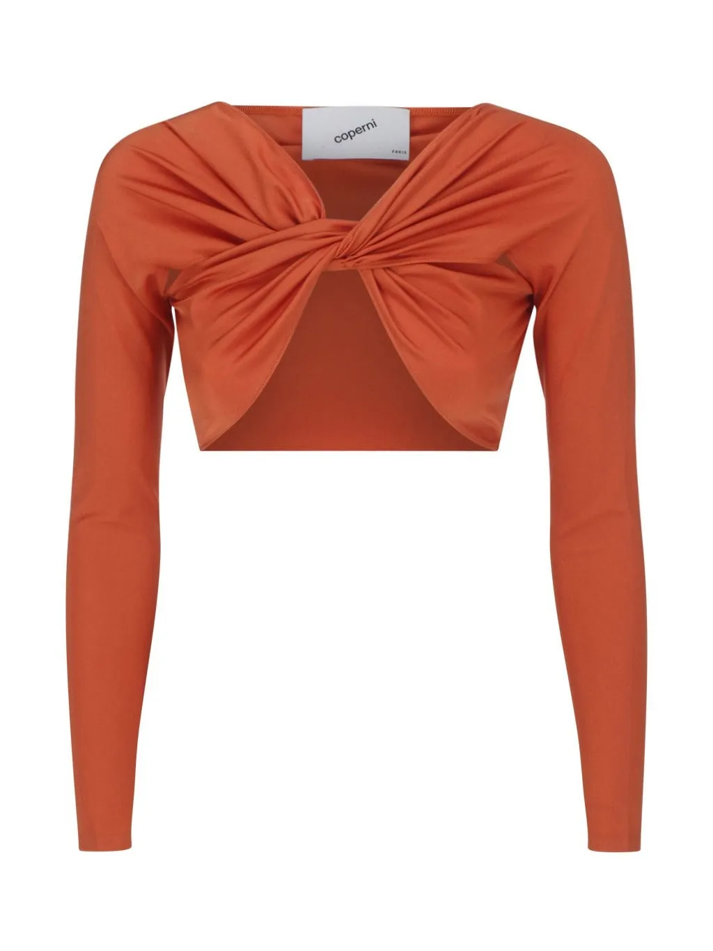 Coperni Long Sleeved Criss-Cross Top