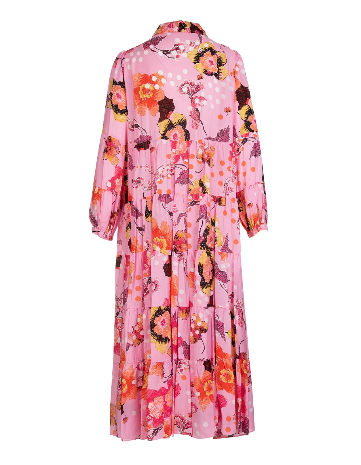 Diane Von Furstenberg Gal Floral Print Midi Dress