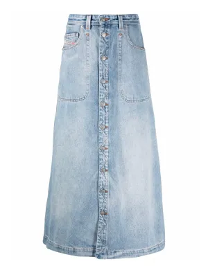 Diesel De-Albus-L Midi Skirt
