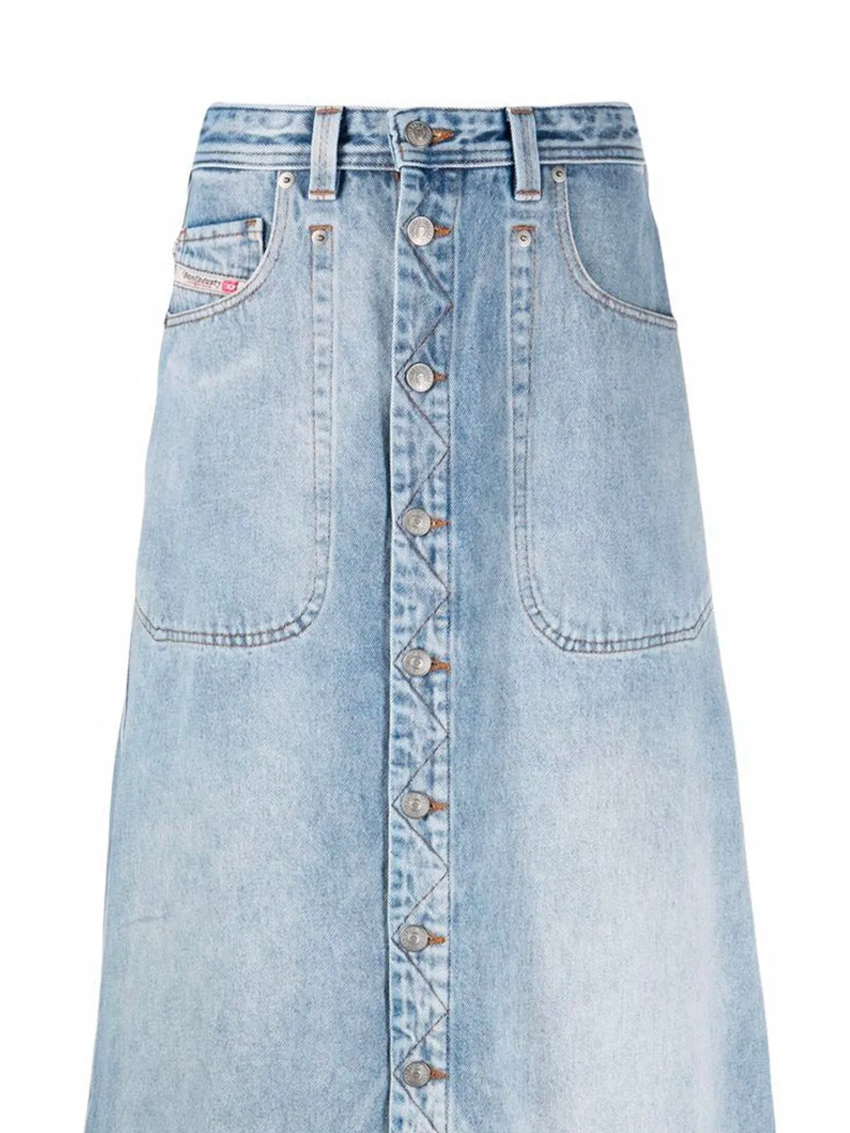 Diesel De-Albus-L Midi Skirt