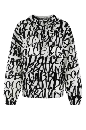 Dolce & Gabbana All-Over Logo Printed Jacket