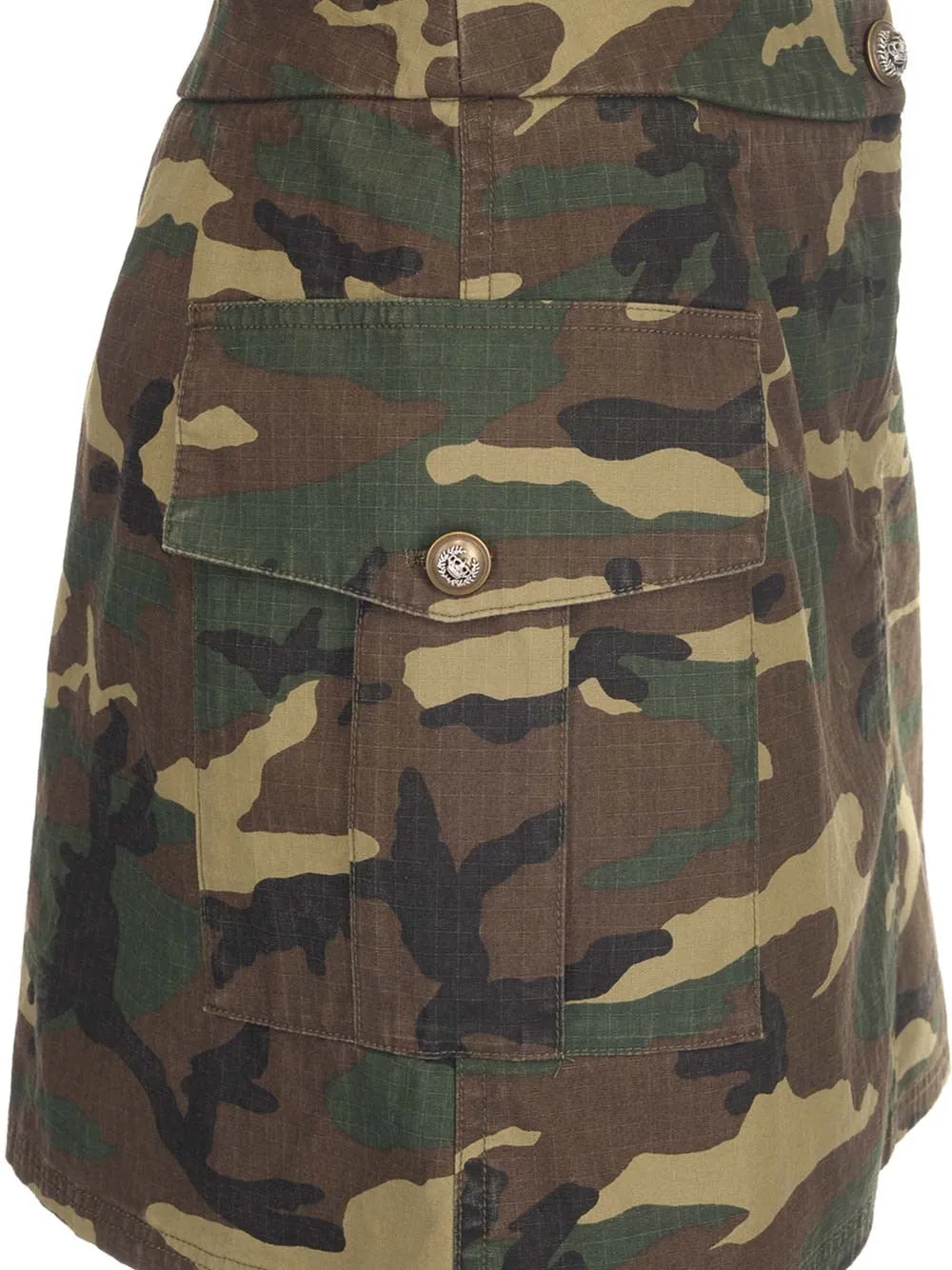 Dolce & Gabbana Camouflage Pattern Mini Skirt