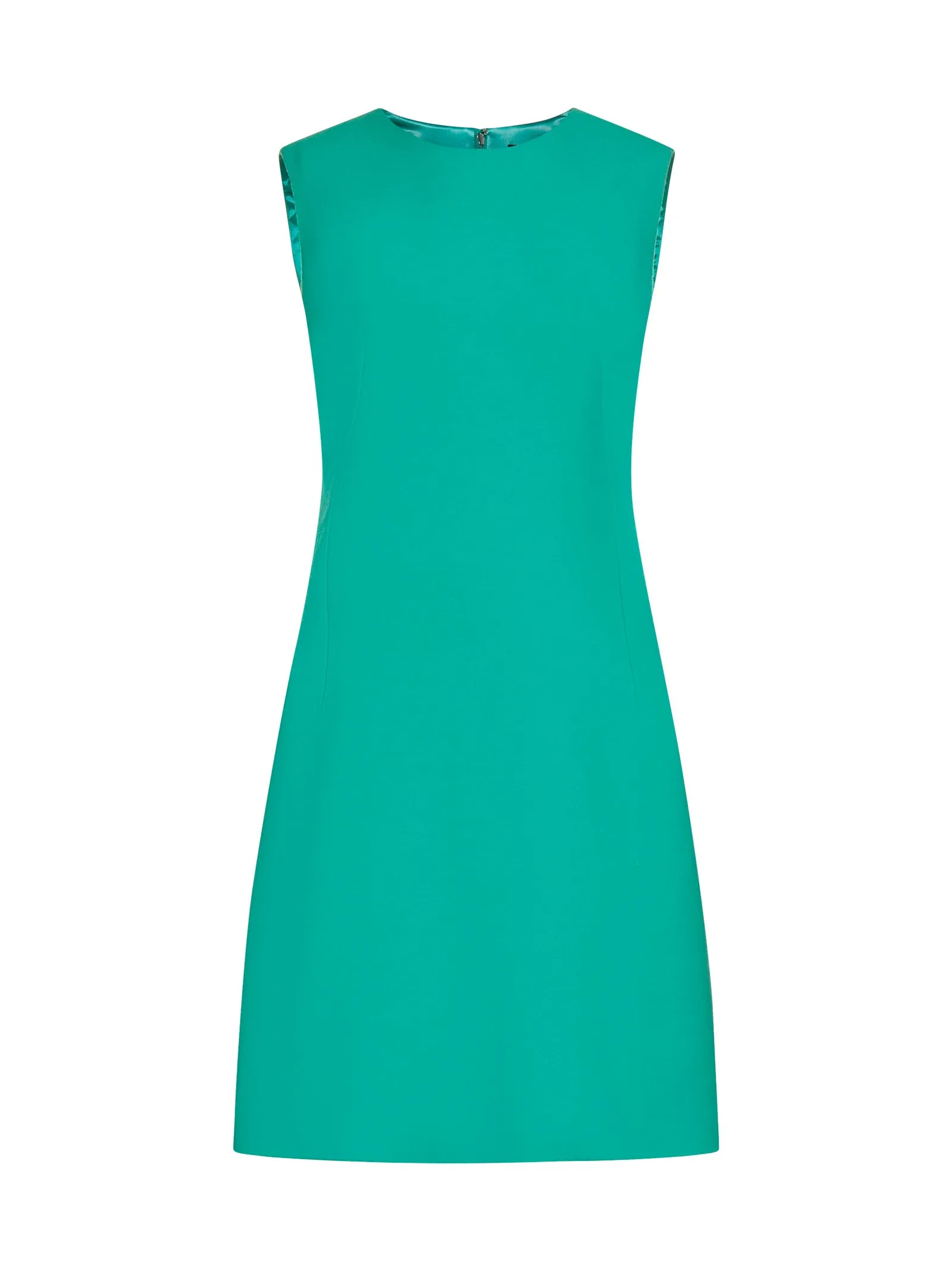 Dolce & Gabbana Crewneck Sleeveless Midi Dress