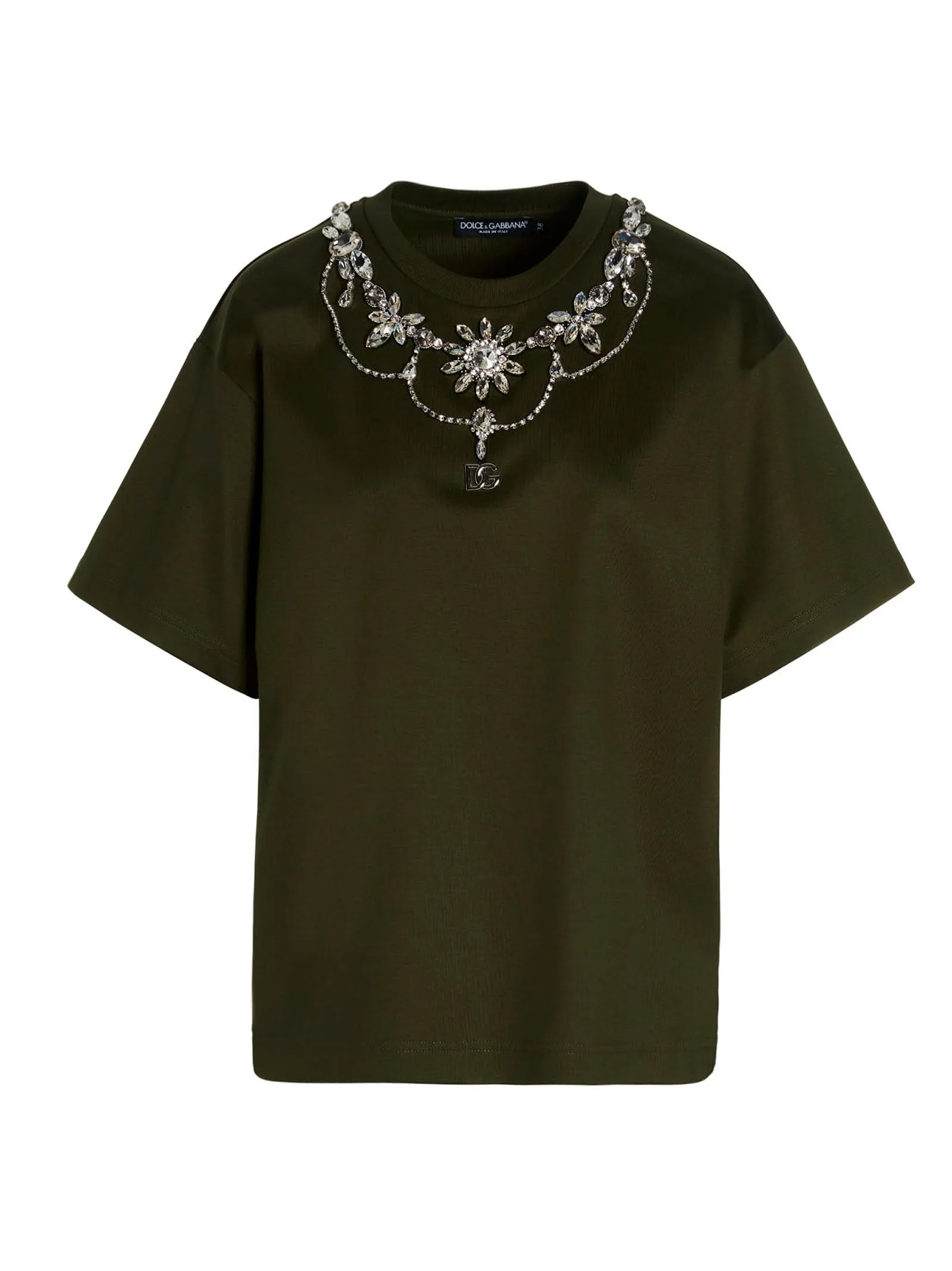 Dolce & Gabbana Embellished Crewneck T-Shirt