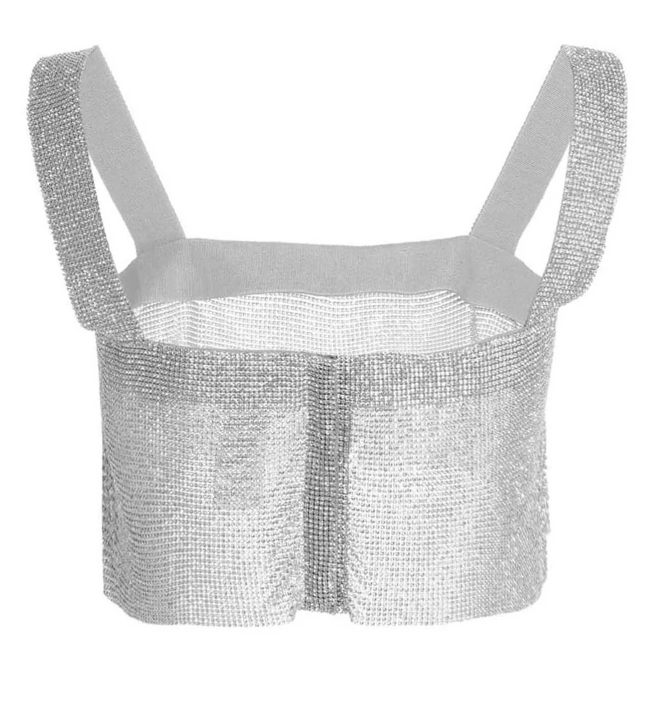 Dolce & Gabbana Embellished Mesh Top