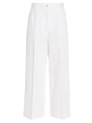 Dolce & Gabbana High-Waisted Cropped Trousers