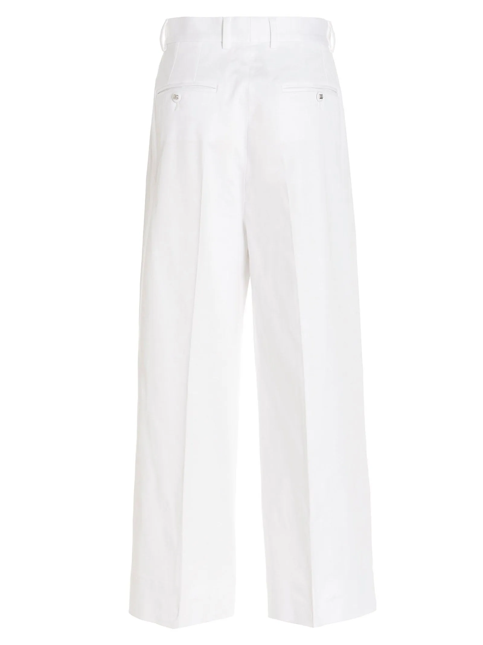 Dolce & Gabbana High-Waisted Cropped Trousers