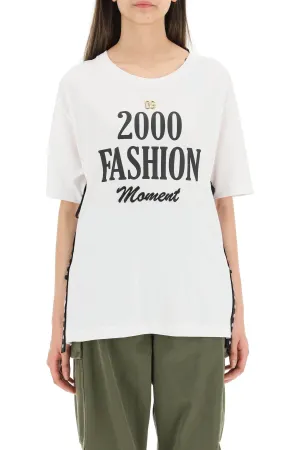 Dolce & Gabbana Lacing Detailed T-shirt