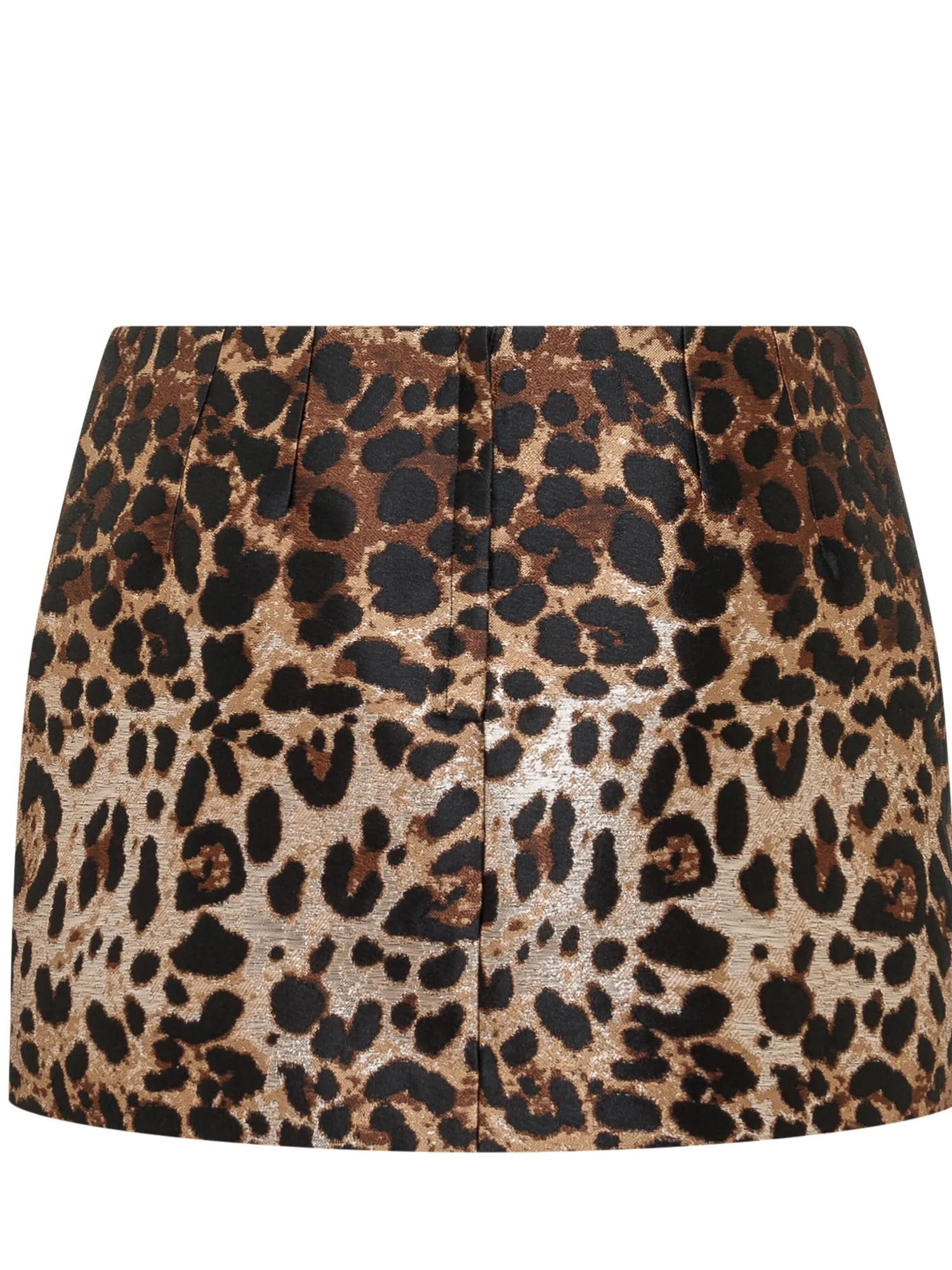 Dolce & Gabbana Leopard Printed Skirt