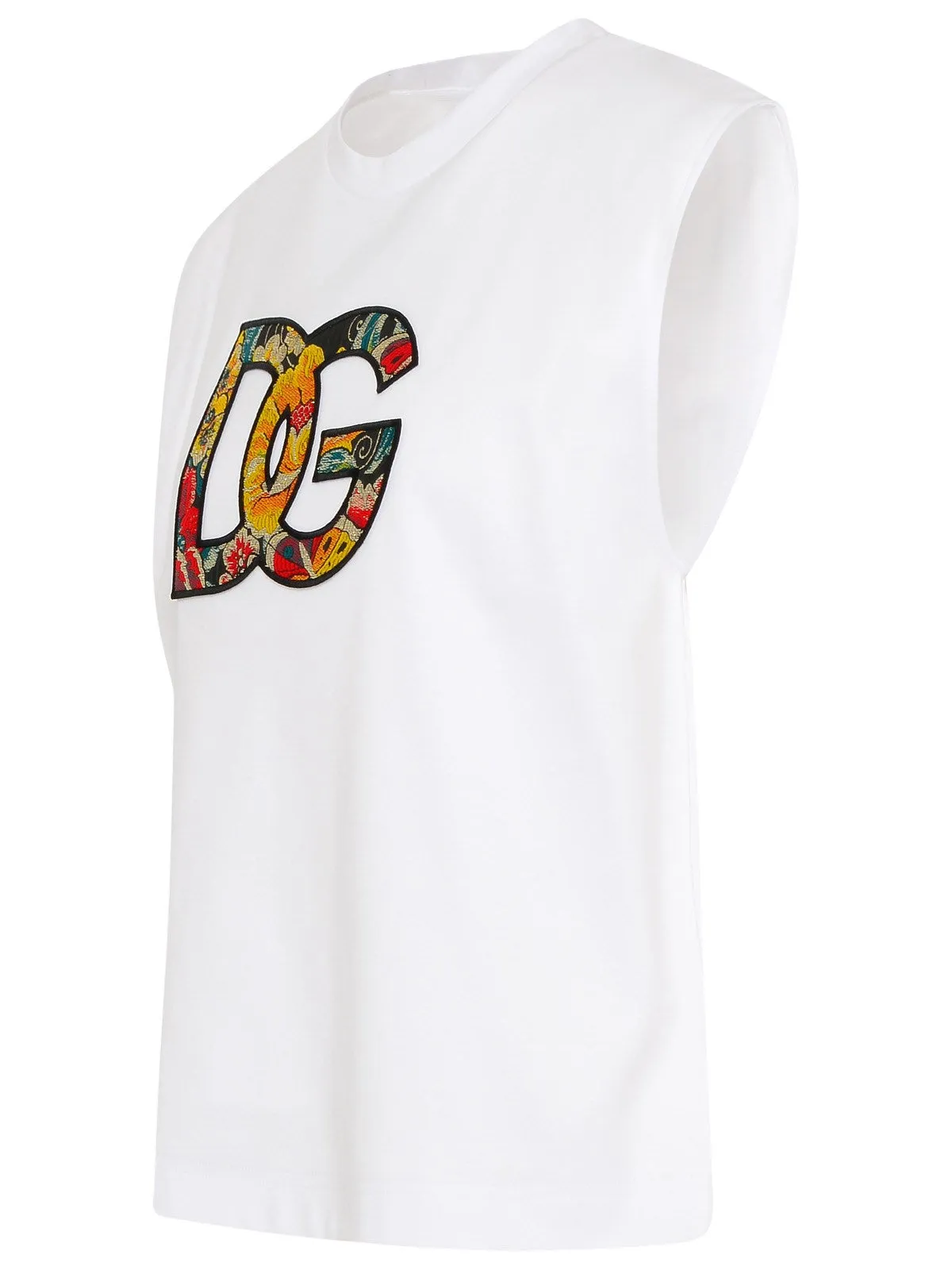 Dolce & Gabbana Logo Patch Crewneck T-Shirt