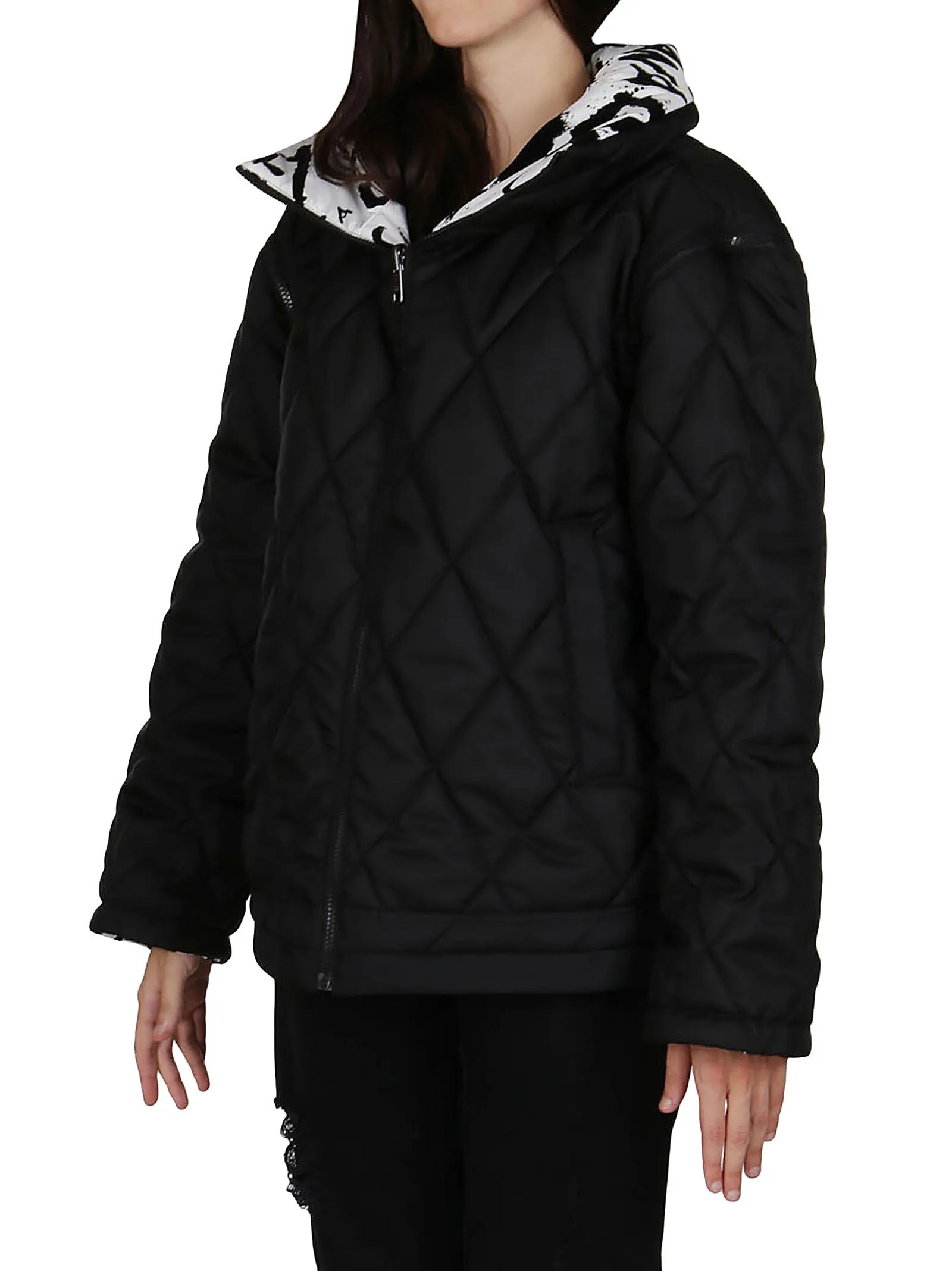 Dolce & Gabbana Reversible Printed Down Jacket