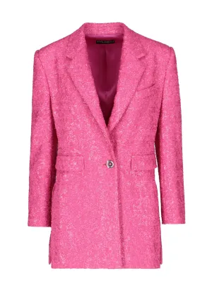 Dolce & Gabbana Sequin Embellished Single-Breasted Jacket
