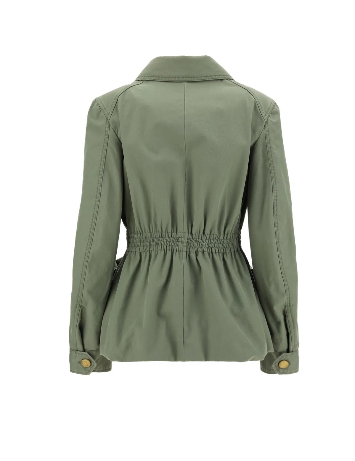 Dsquared2 Buttoned V-Neck Fitted Jacket