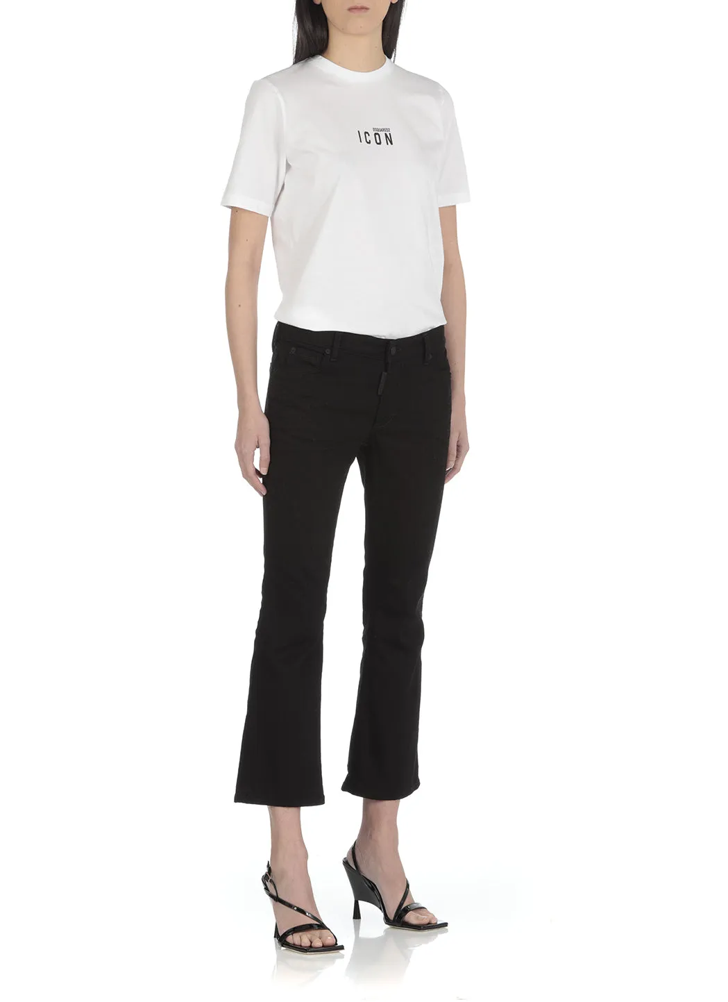 Dsquared2 Flared Cropped Jeans