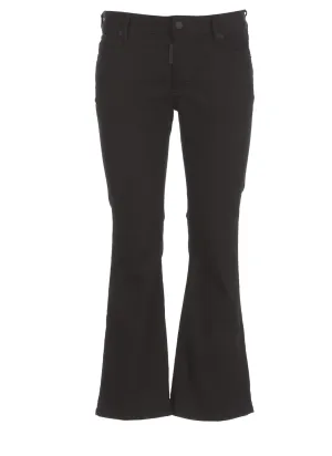 Dsquared2 Flared Cropped Jeans