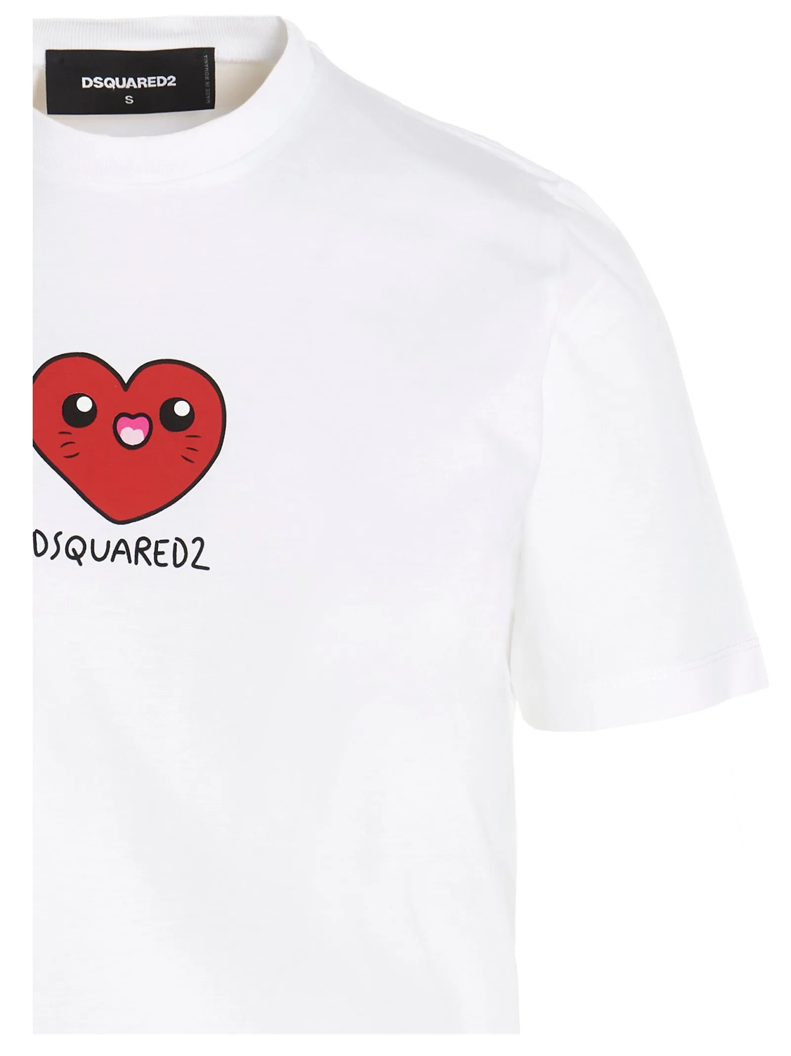 Dsquared2 Heart Printed T-Shirt