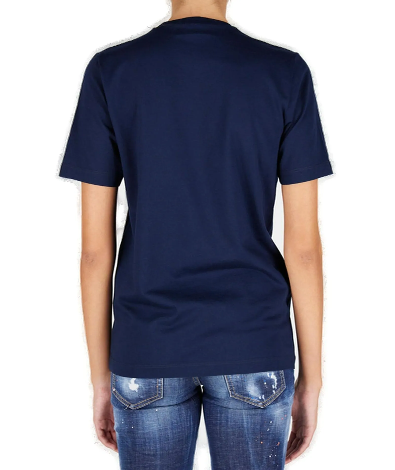 Dsquared2 Icon Logo Print Crewneck T-Shirt