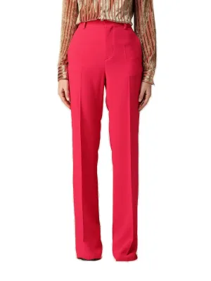Dsquared2 Logo-Plaque Wide Leg Pants