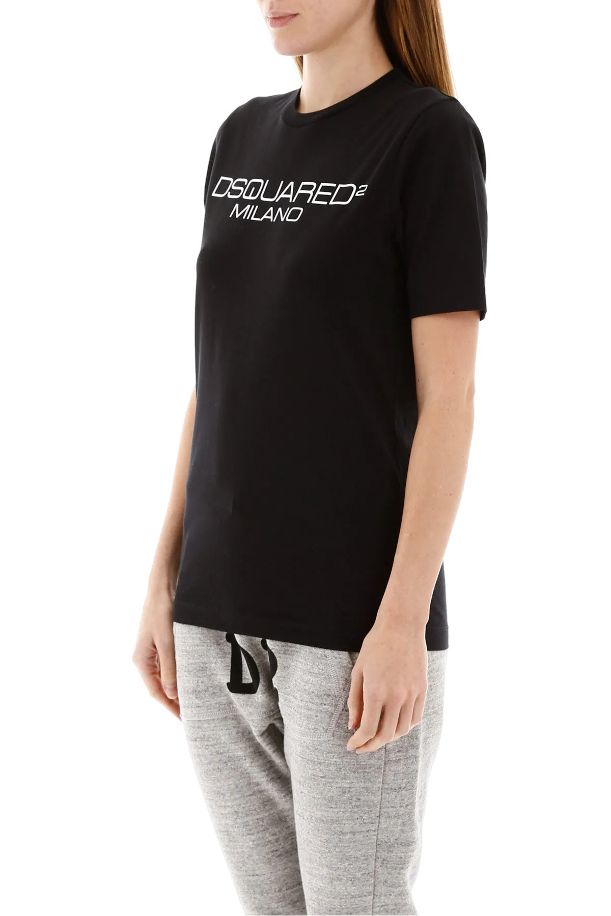Dsquared2 Logo Print Crewneck T-Shirt
