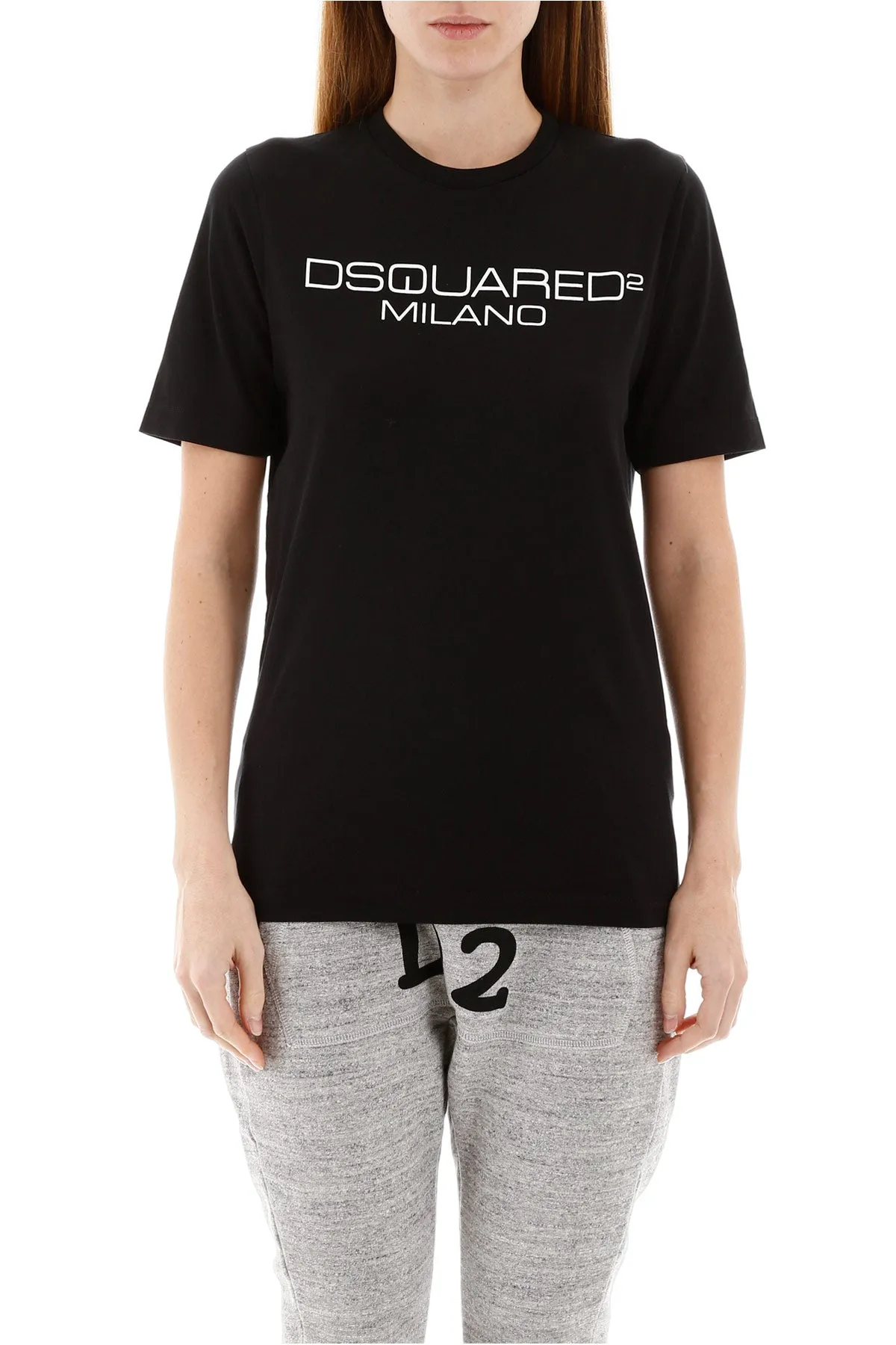 Dsquared2 Logo Print Crewneck T-Shirt