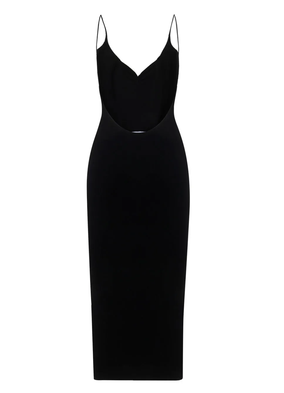 Dsquared2 Ruched V-Neck Midi Dress