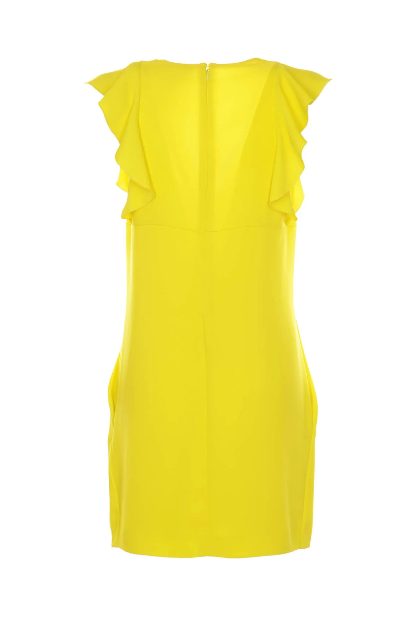 Dsquared2 Ruffled V-Neck Mini Dress