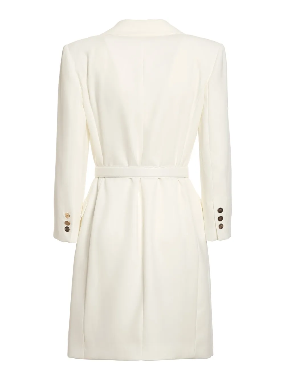 Elisabetta Franchi Double-Breasted Belted Dress