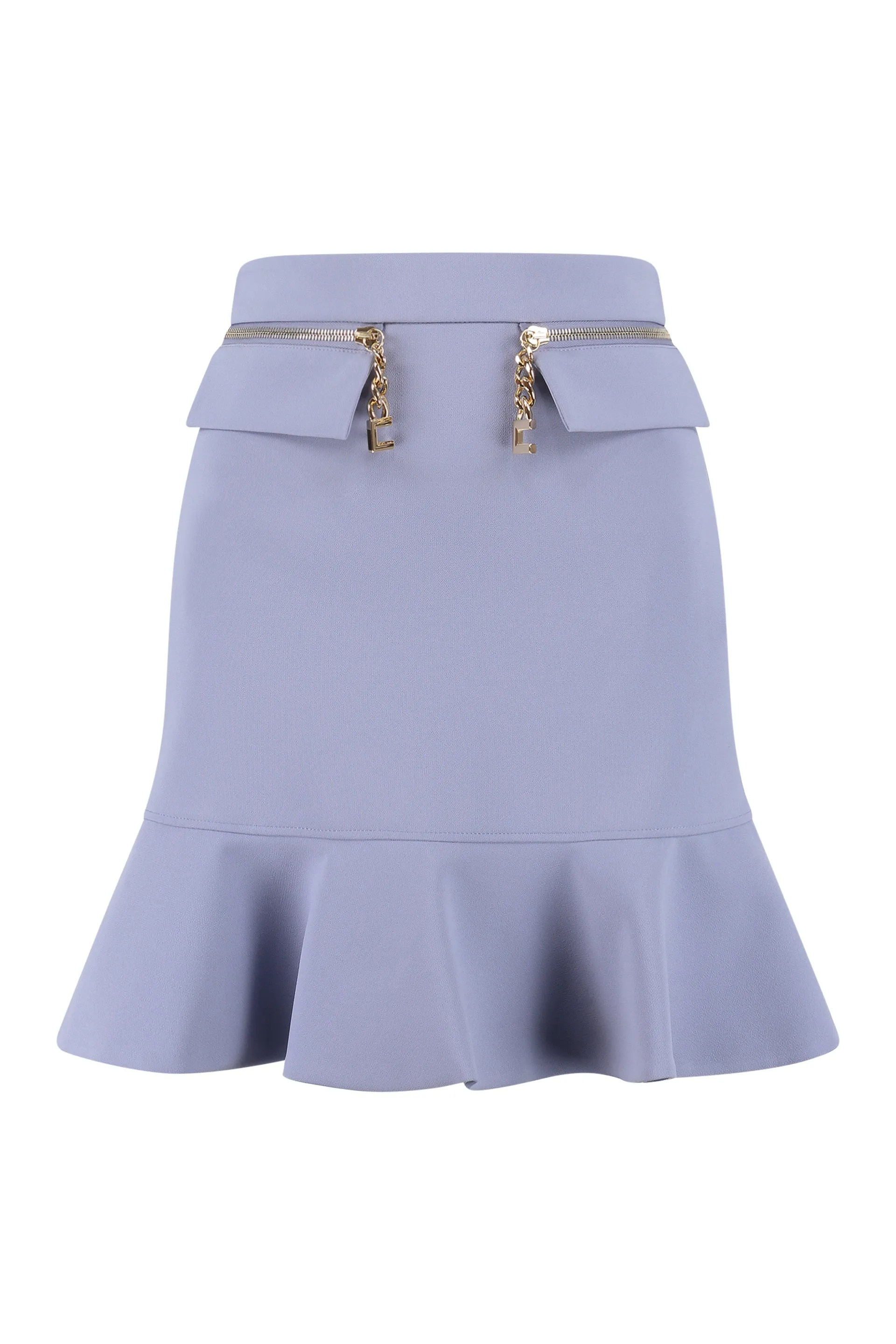 Elisabetta Franchi Flounce Mini Skirt